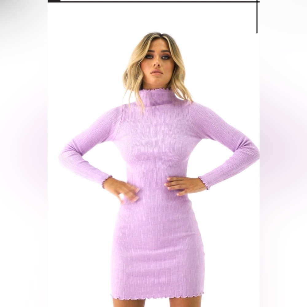 Princess Polly Mock Neck Sweater Dress